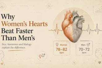 Why Women's Hearts Beat Faster Than Men's