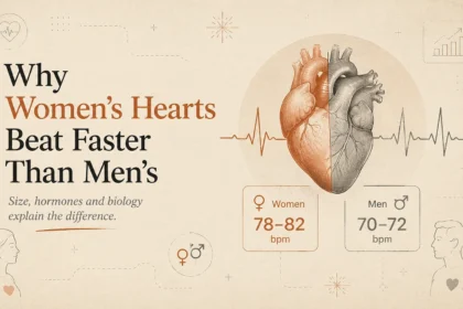 Why Women's Hearts Beat Faster Than Men's