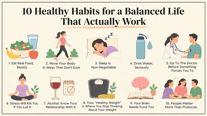 10 Healthy Habits for a Balanced Life That Actually Work