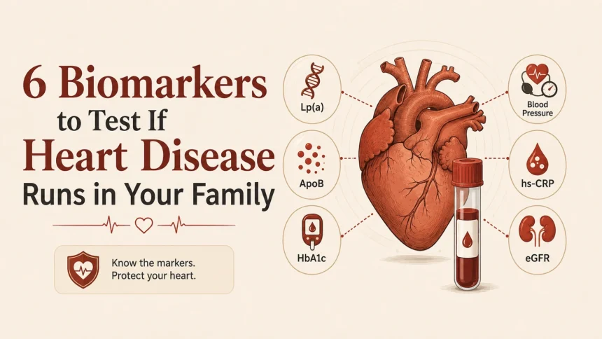 6 Biomarkers to Test If Heart Disease Runs in Your Family