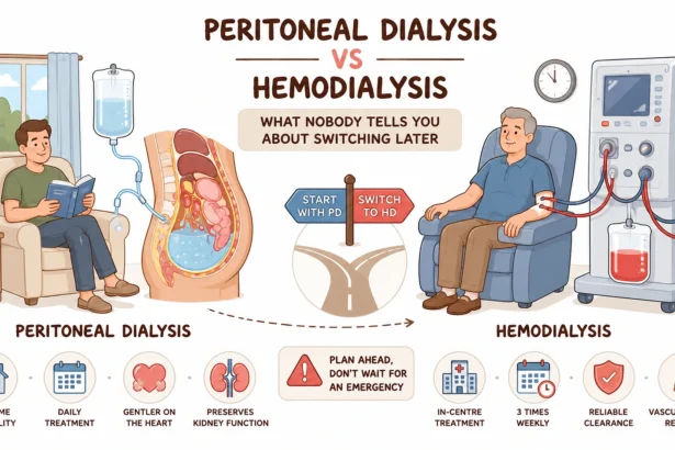 Peritoneal Dialysis Technique Failure: 29% Switch to HD in Year One