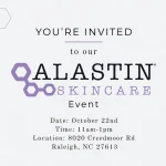 ALASTIN Skincare Event at Regenesis MD in Raleigh: Thursday, October 22